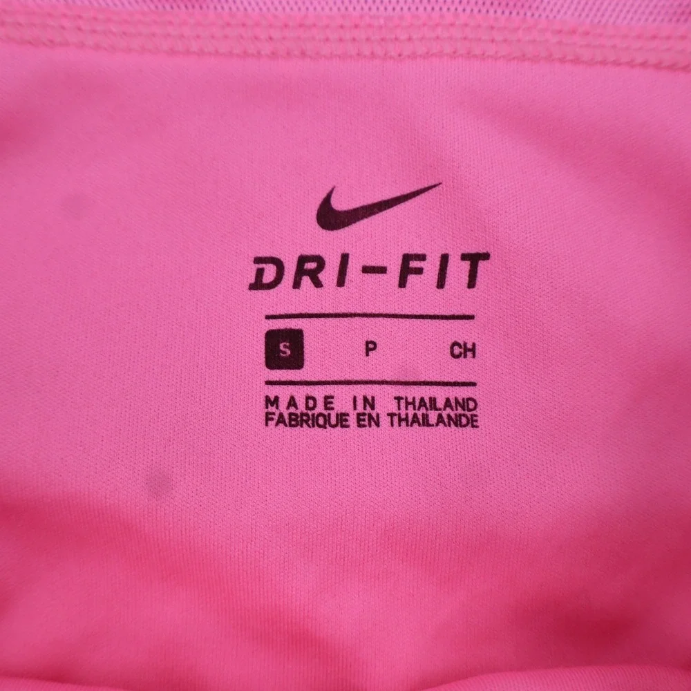 Nike Dri-FIT Running Shorts Womens Small Pink AJ4713-607‎ Mesh Zip Pocket